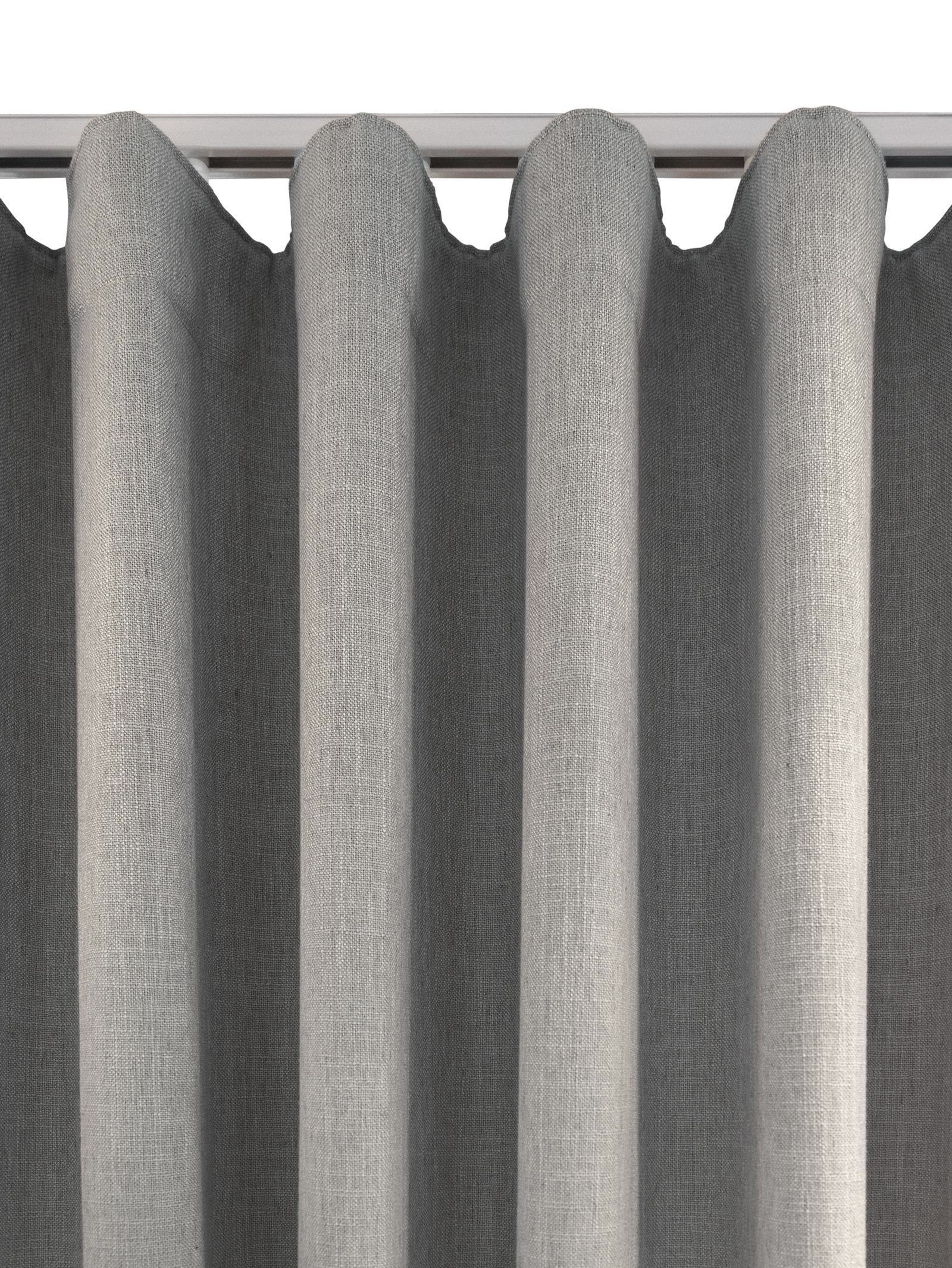 Sorrento Lined Wave Curtain Extra Length – Ready-Made Curtains SA