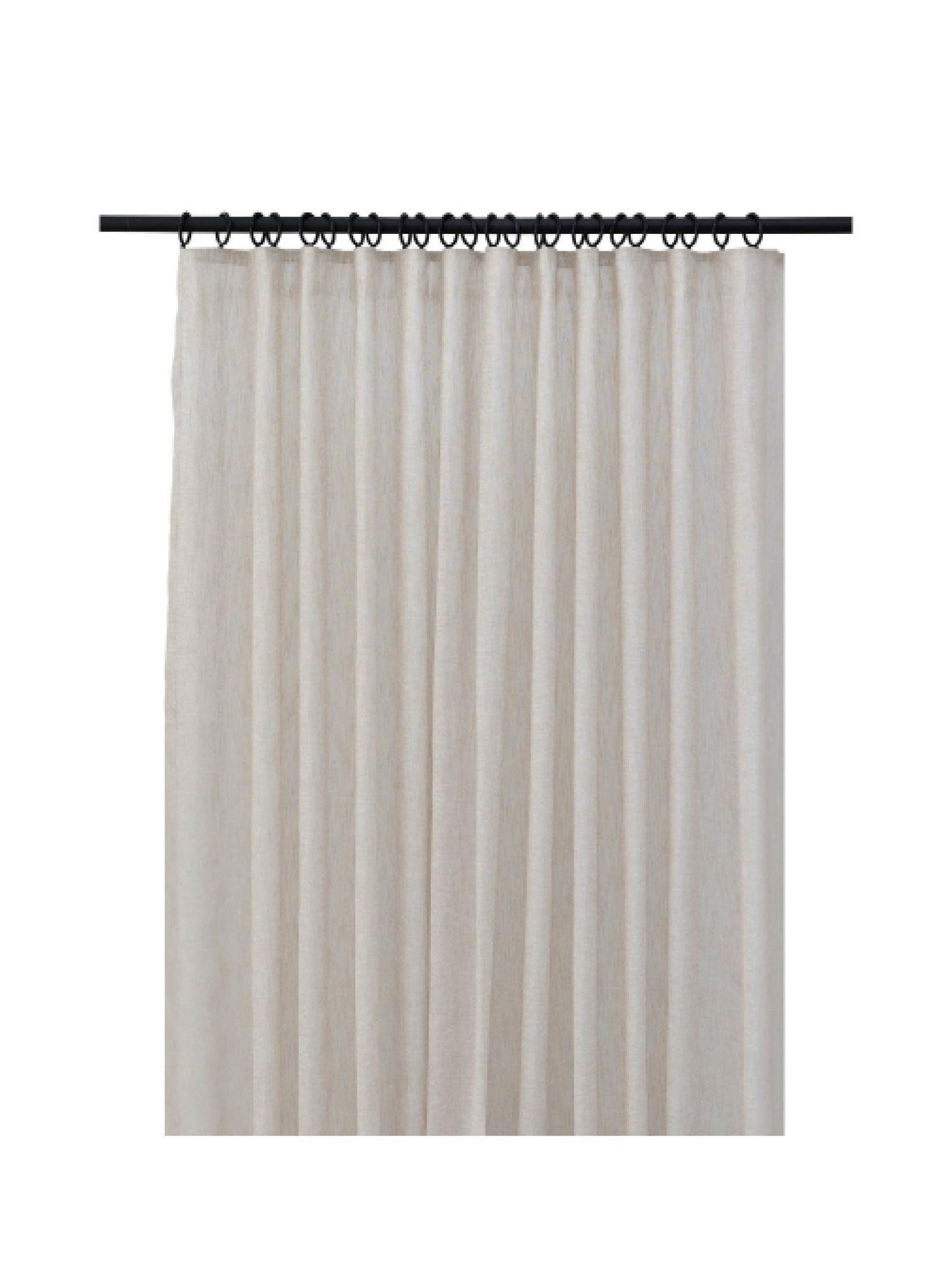 St. Tropez Unlined Wave Curtain XL