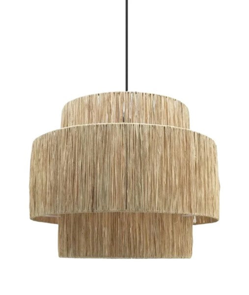 RAFFIA PENDANT NATURAL