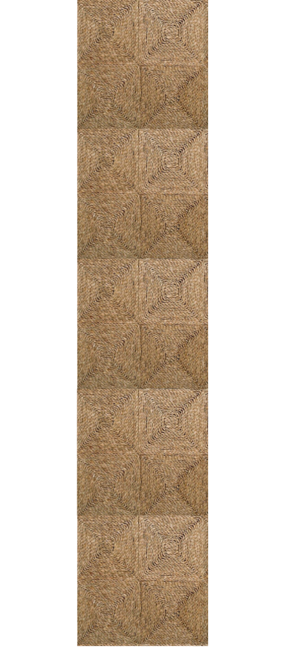 Custom Seagrass Runner Rugs 60cm wide