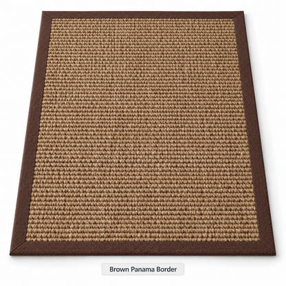 Custom Rug Sisal Heavy Boucle Natural