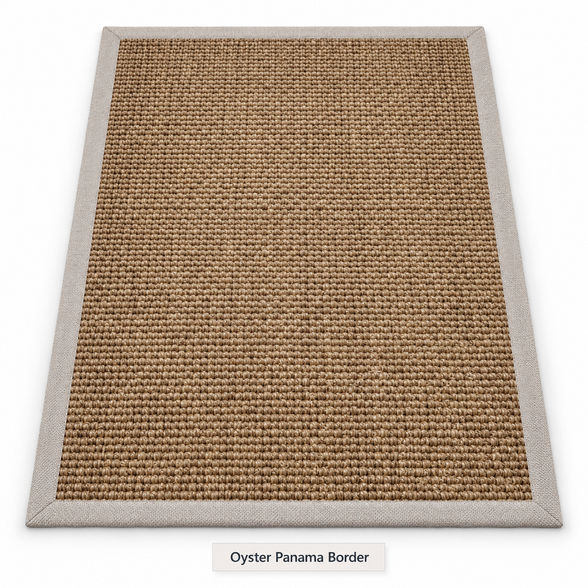 Custom Rug Sisal Heavy Boucle Natural