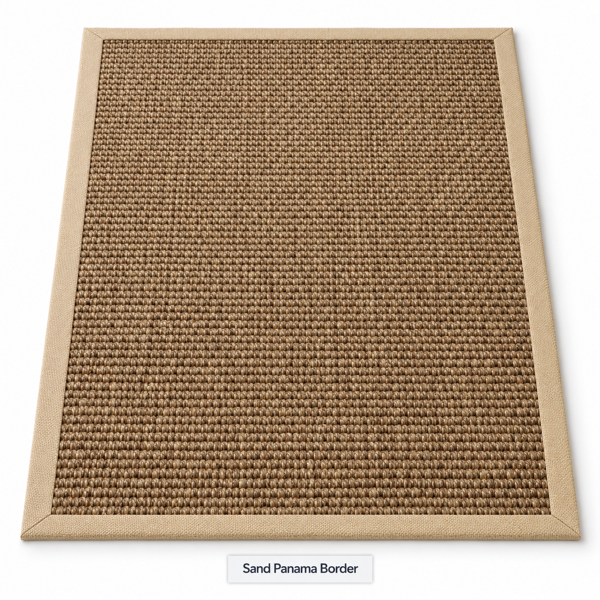 Custom Rug Sisal Heavy Boucle Natural