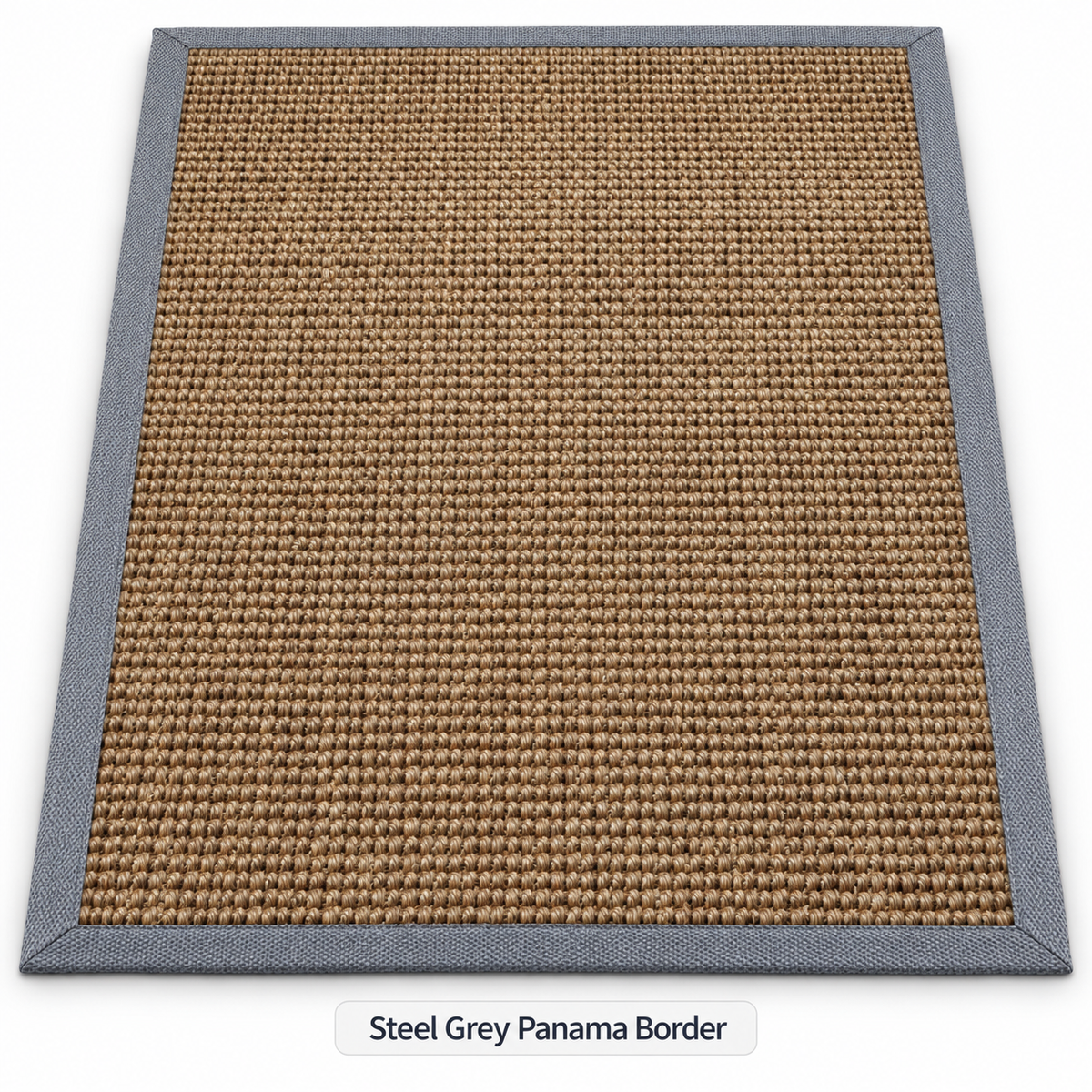 Custom Rug Sisal Heavy Boucle Natural