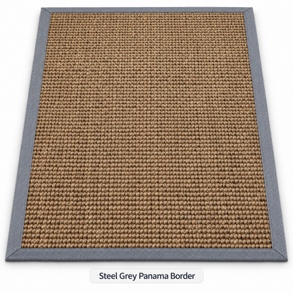 Custom Rug Sisal Heavy Boucle Natural