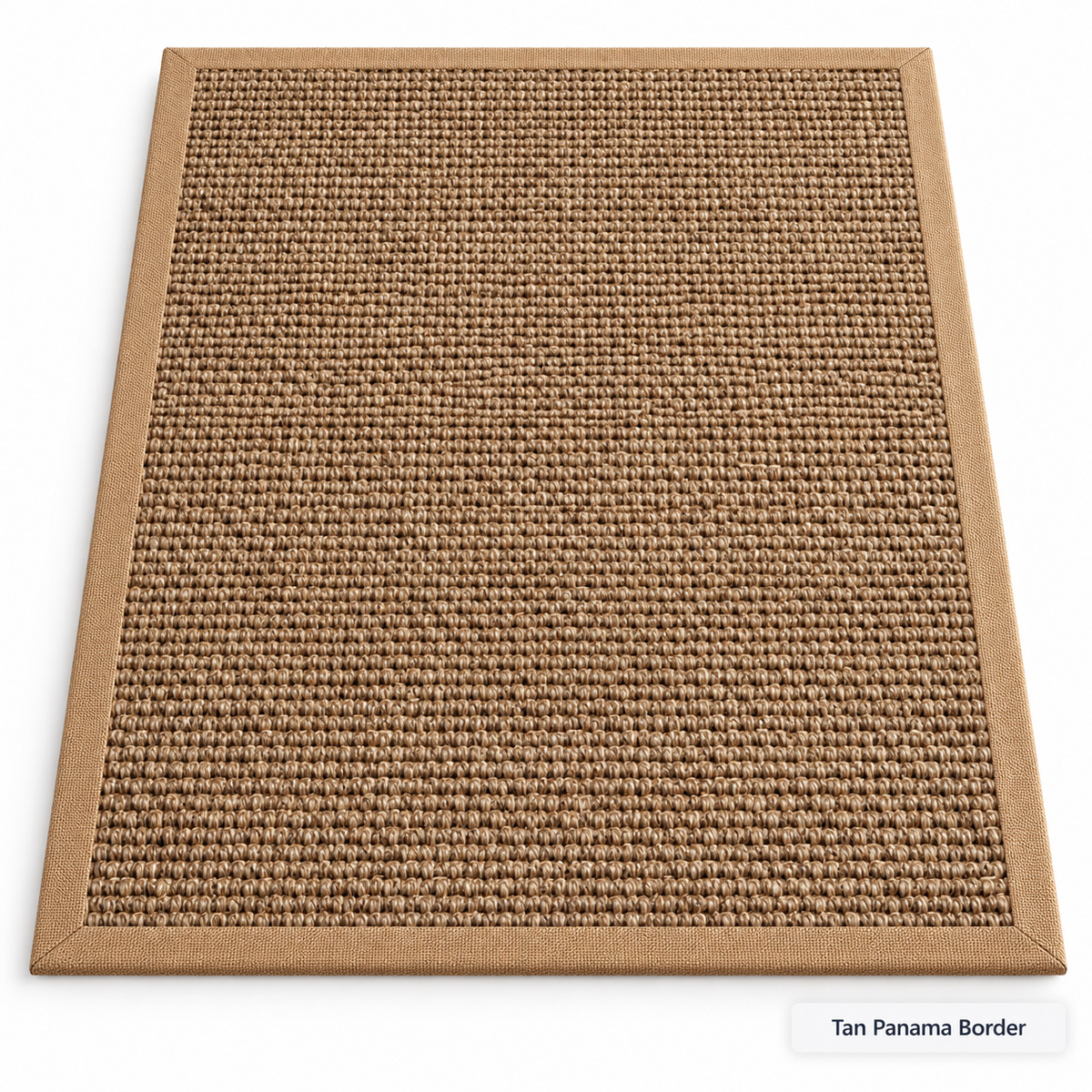Custom Rug Sisal Heavy Boucle Natural