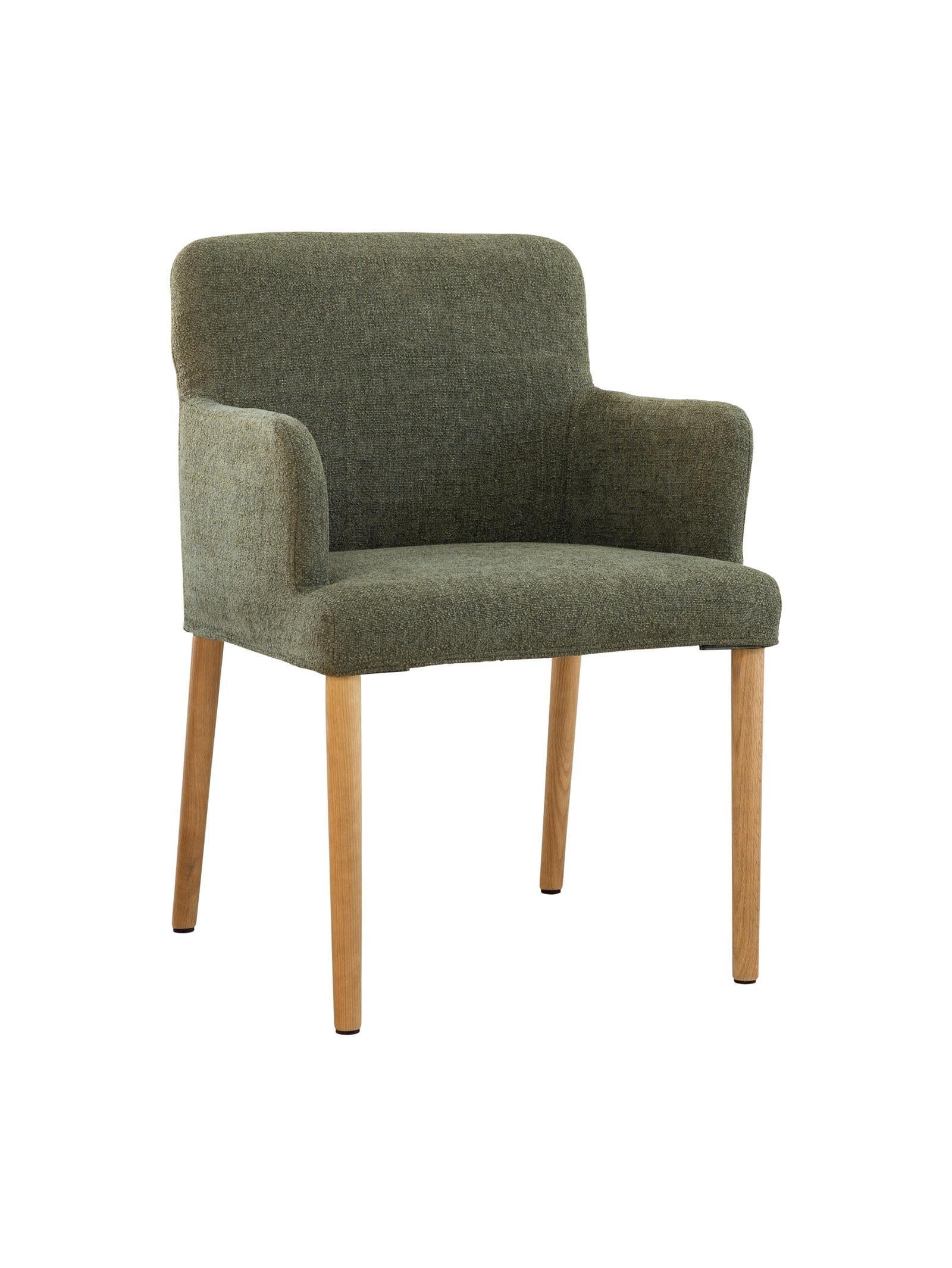 Skye Dining Chair in solid oak with Hertex Essence fabric upholstery

Modern solid oak dining chair with upholstered seat and backrest

Greenhaus Skye Dining Chair featuring Hertex Essence fabric in neutral tone

Solid oak frame dining chair with soft upholstered cushion and timeless design

Contemporary oak dining chair handcrafted with Hertex Essence fabric upholstery