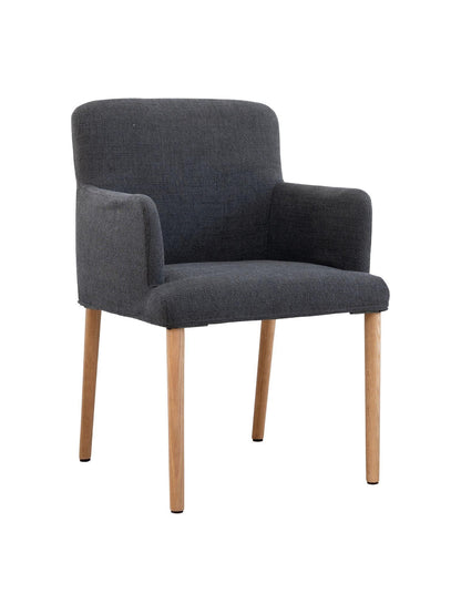 Skye Dining Chair in solid oak with Hertex Essence fabric upholstery

Modern solid oak dining chair with upholstered seat and backrest

Greenhaus Skye Dining Chair featuring Hertex Essence fabric in neutral tone

Solid oak frame dining chair with soft upholstered cushion and timeless design

Contemporary oak dining chair handcrafted with Hertex Essence fabric upholstery