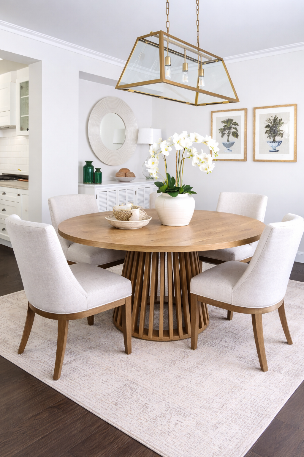 Dining Table - Swanky Round Wood