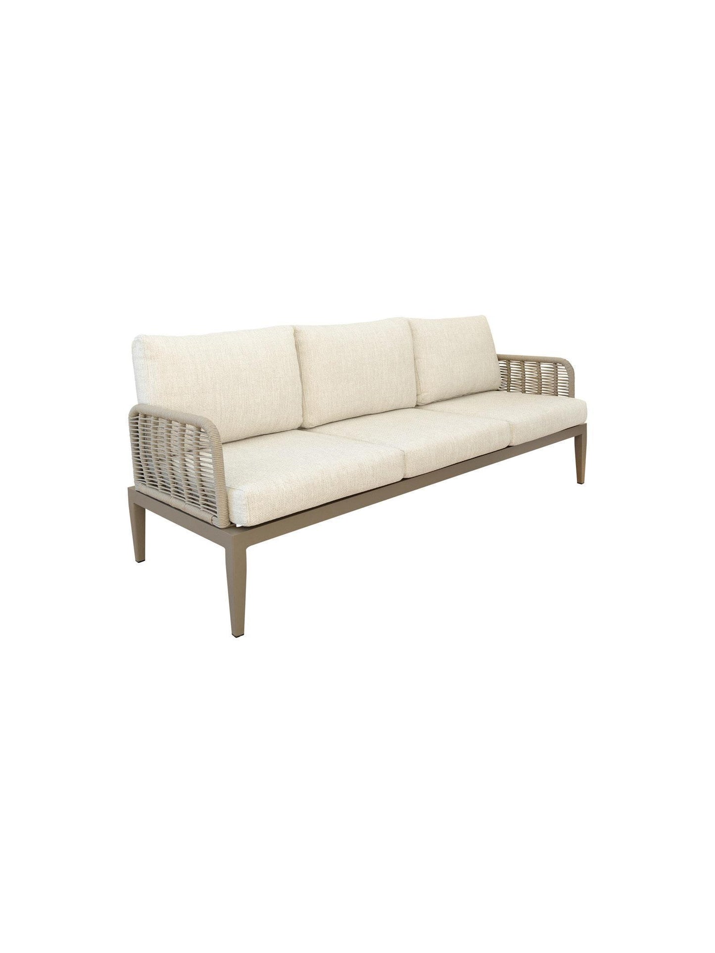 Utopia Outdoor Sofa Set – Modern Patio Lounge Collection (Baguette)