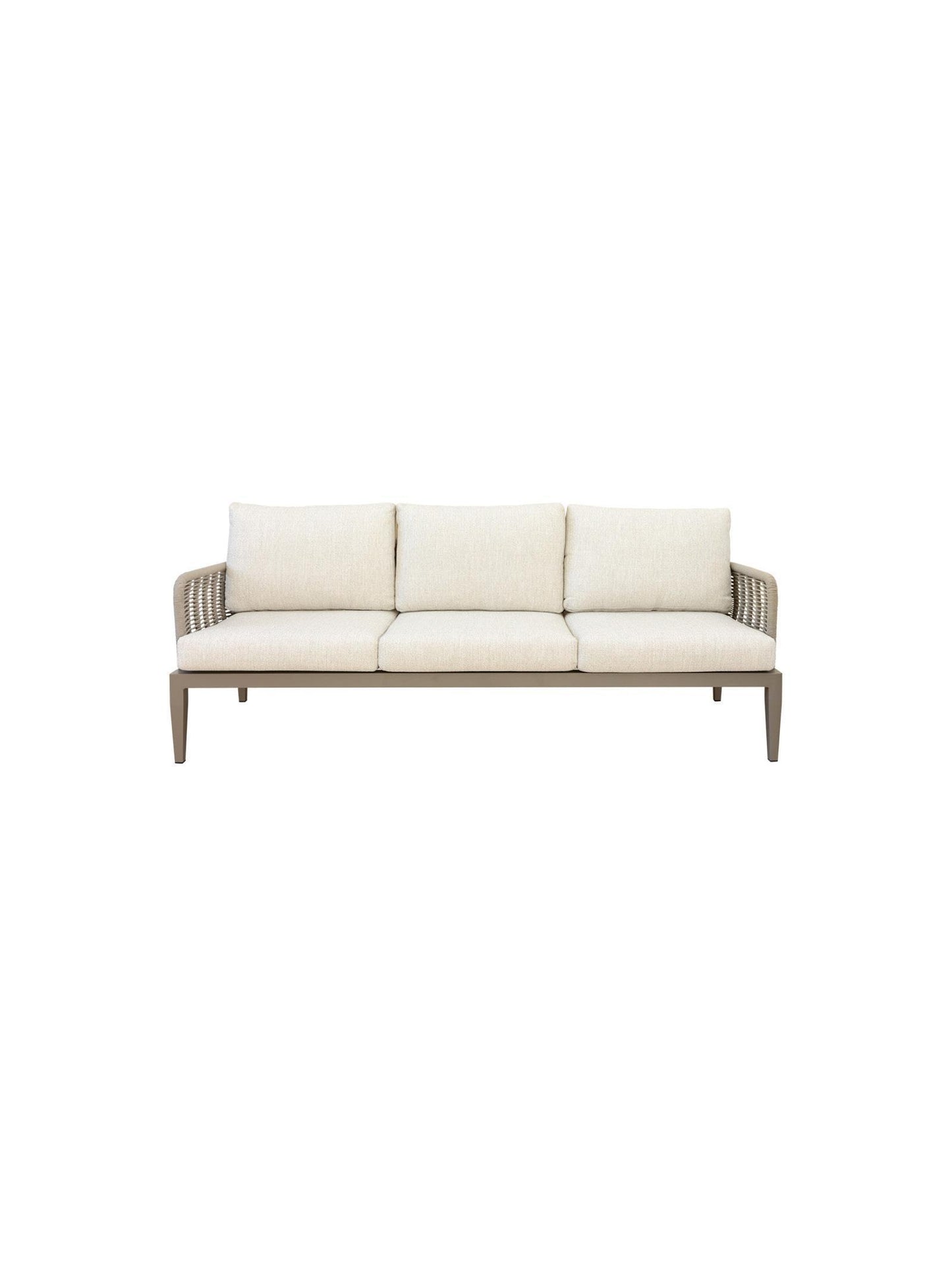 Utopia Outdoor Sofa Set – Modern Patio Lounge Collection (Baguette)