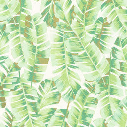 Tropical wallpaper for walls green leaves