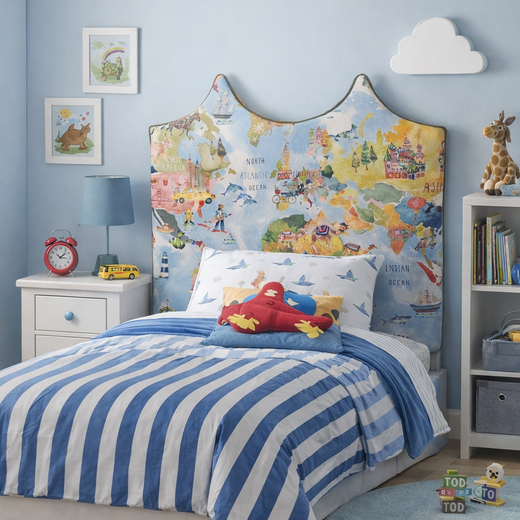 Designer Headboard – The Crown Peak