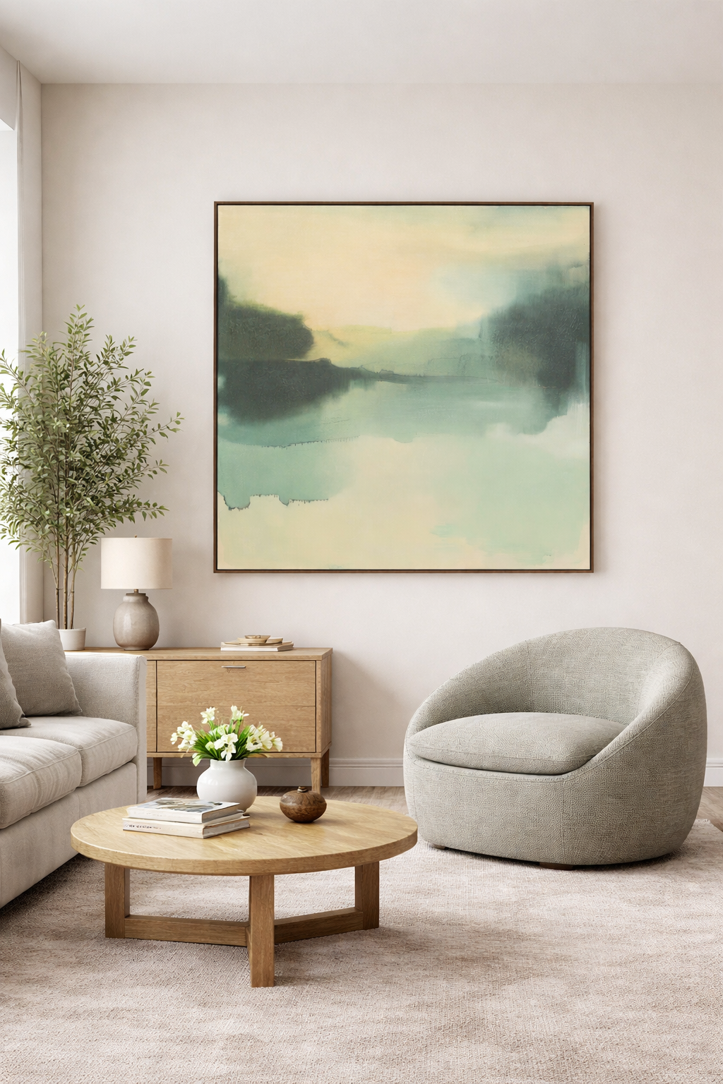 Flowing Silence Wall Art