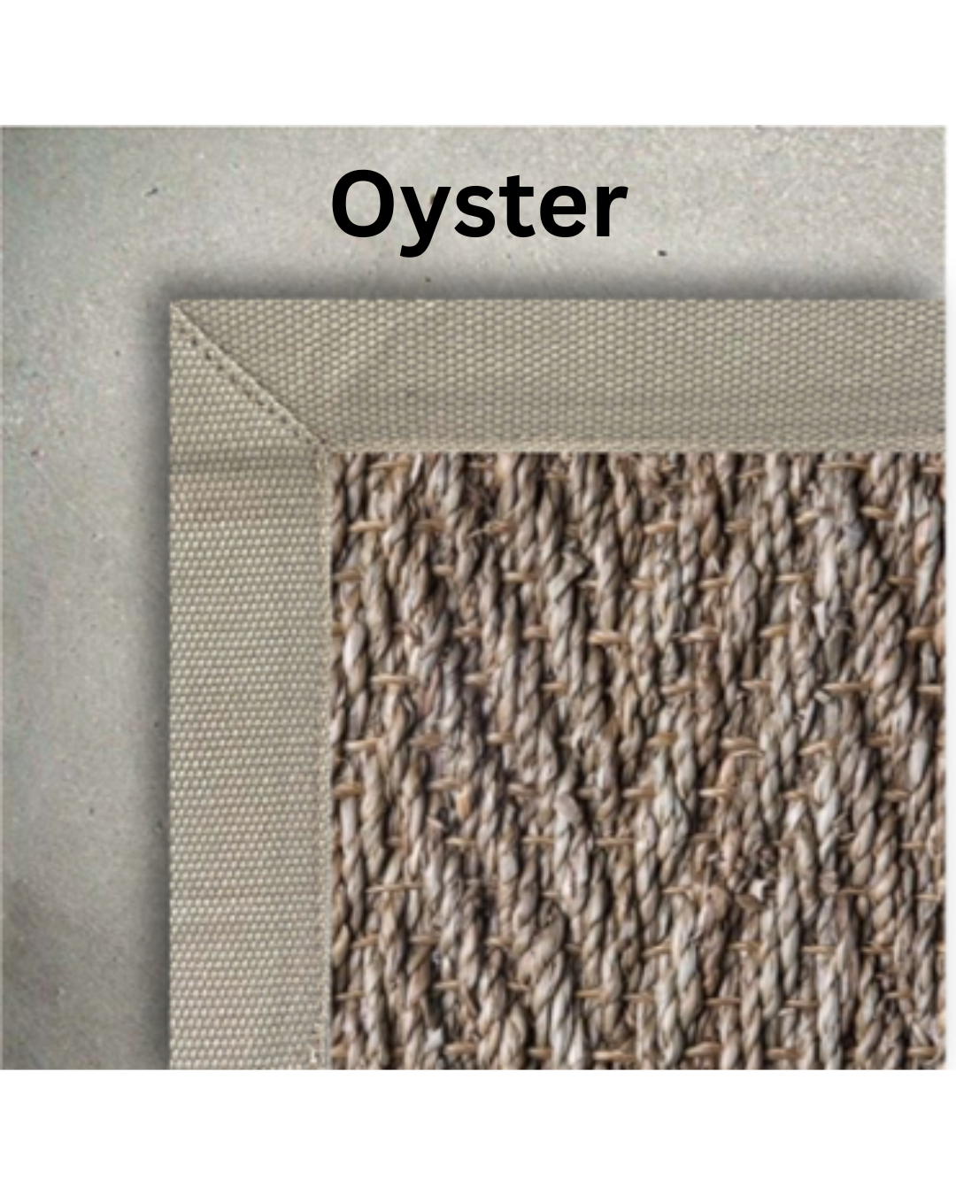 Custom Seagrass Herringbone Rug