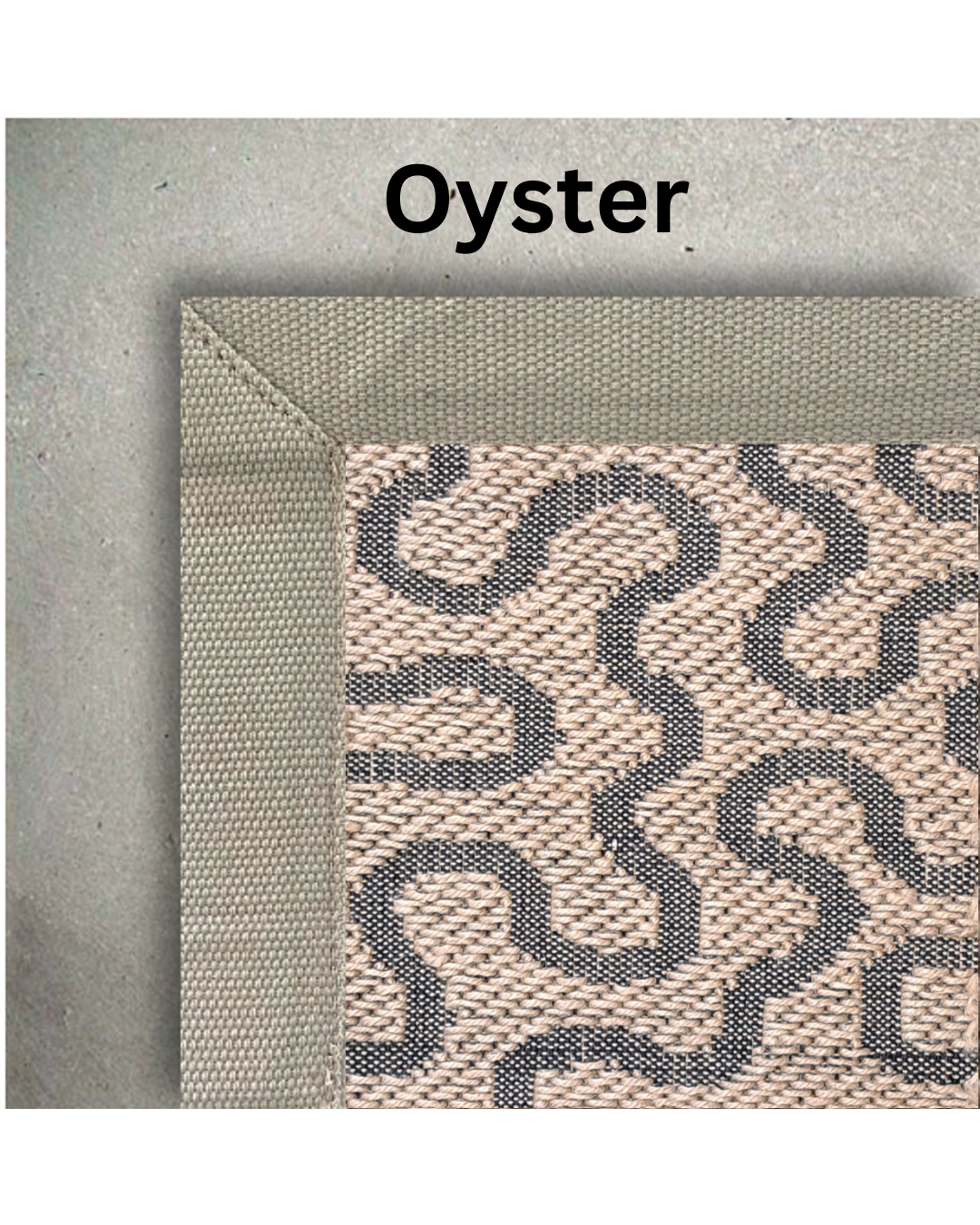 Custom Jute River Maps Rug