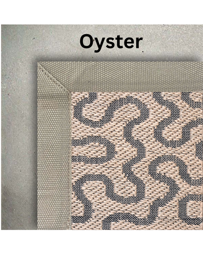 Custom Jute River Maps Rug