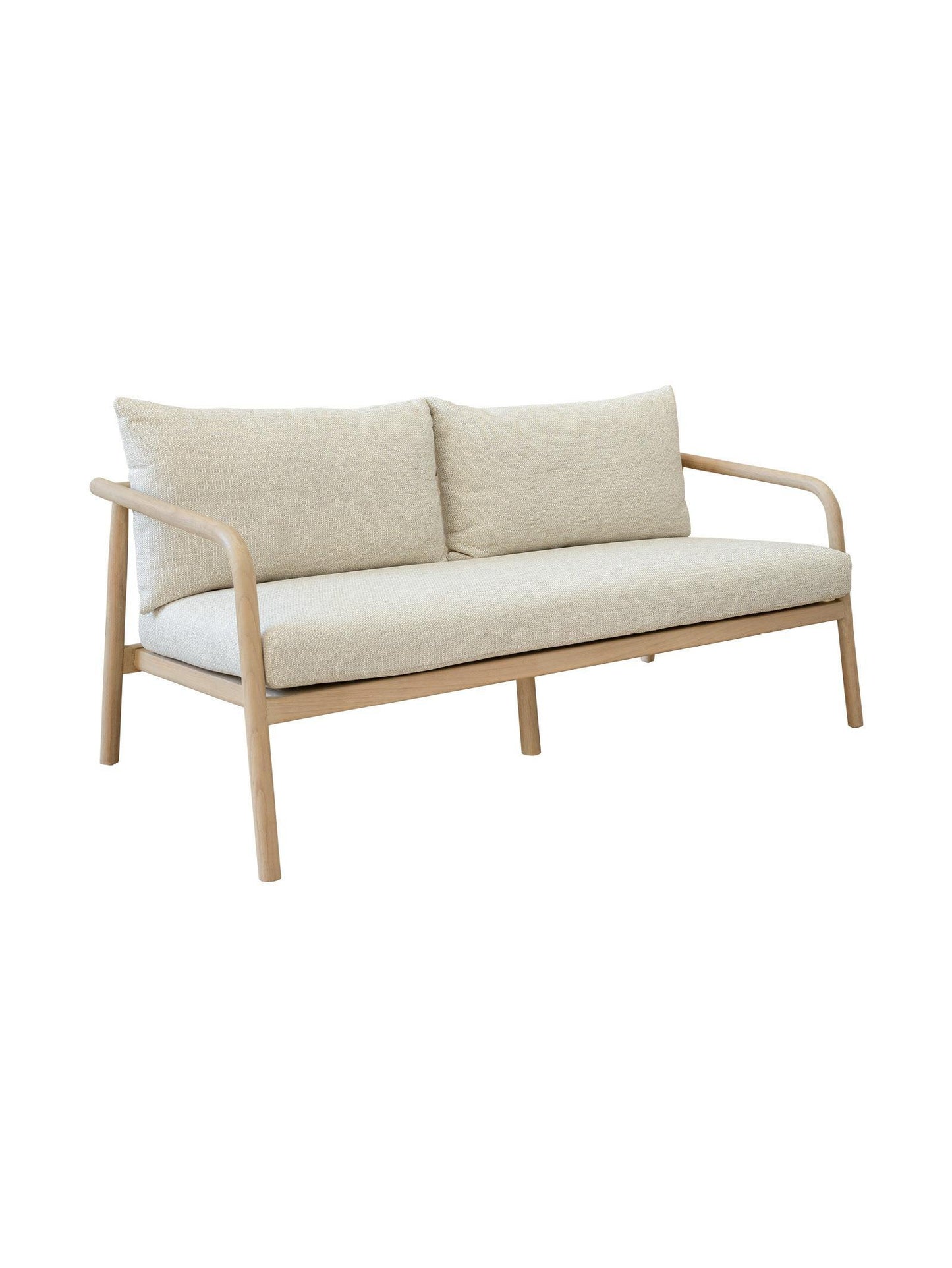 Anastasia Teak 3-seater Sofa (Full Outdoor and Undercover Patio)