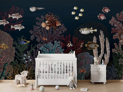 Roaring Reef Wallpaper Mural
