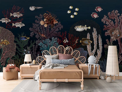 Roaring Reef Wallpaper Mural