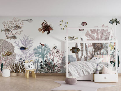 Roaring Reef Wallpaper Mural