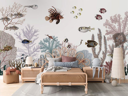 Roaring Reef Wallpaper Mural