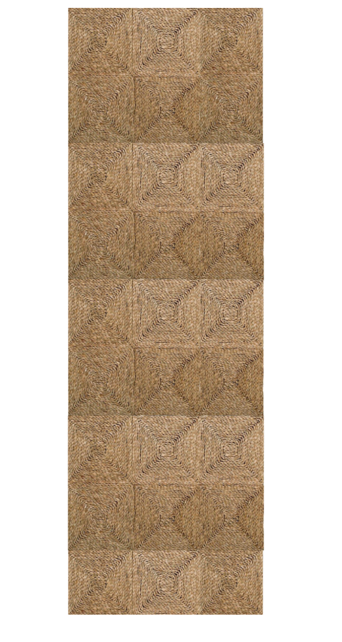 Custom Seagrass Runner Rugs 90cm wide