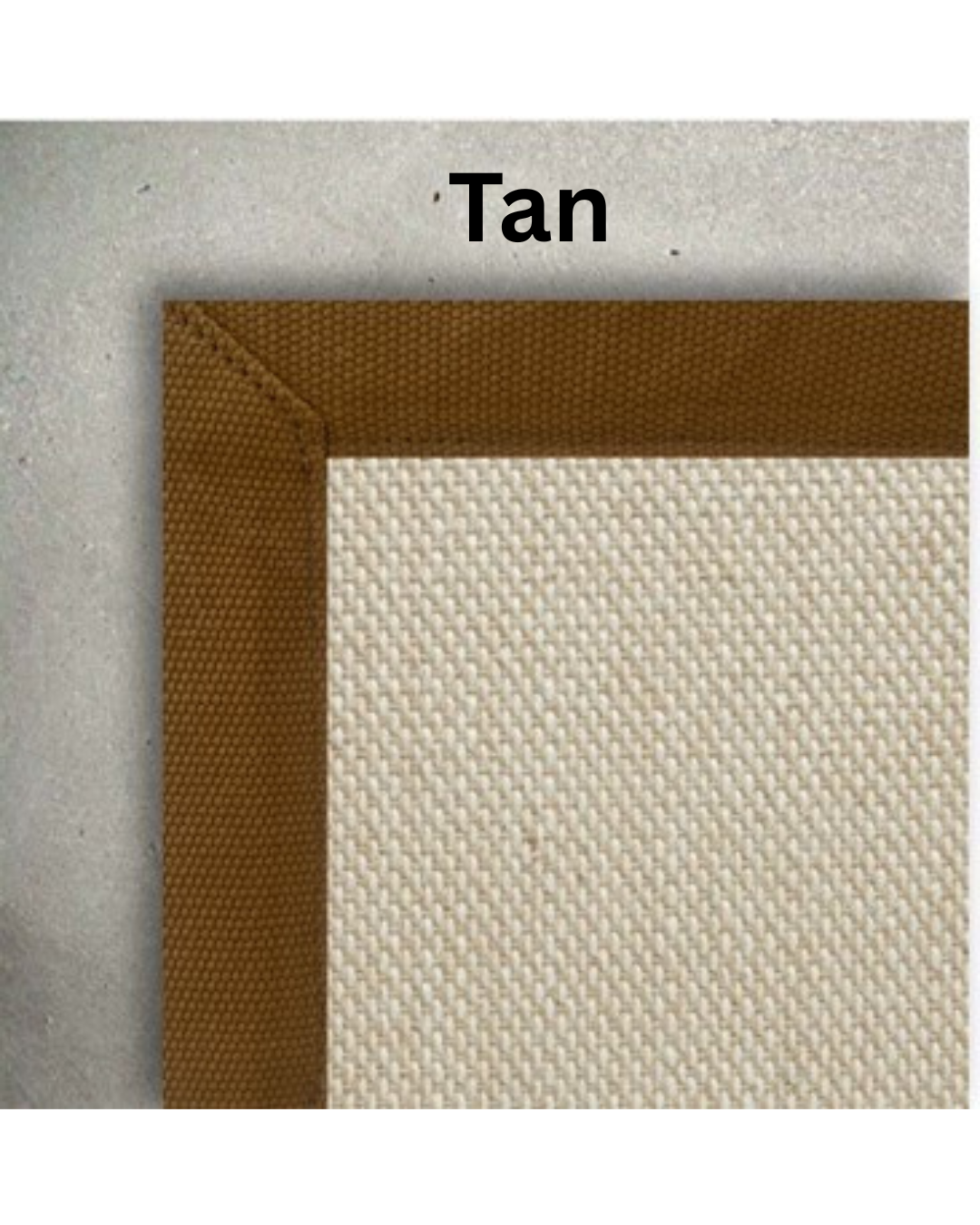 Custom Sisal Jute Wheat - Indoor Rug (Round)