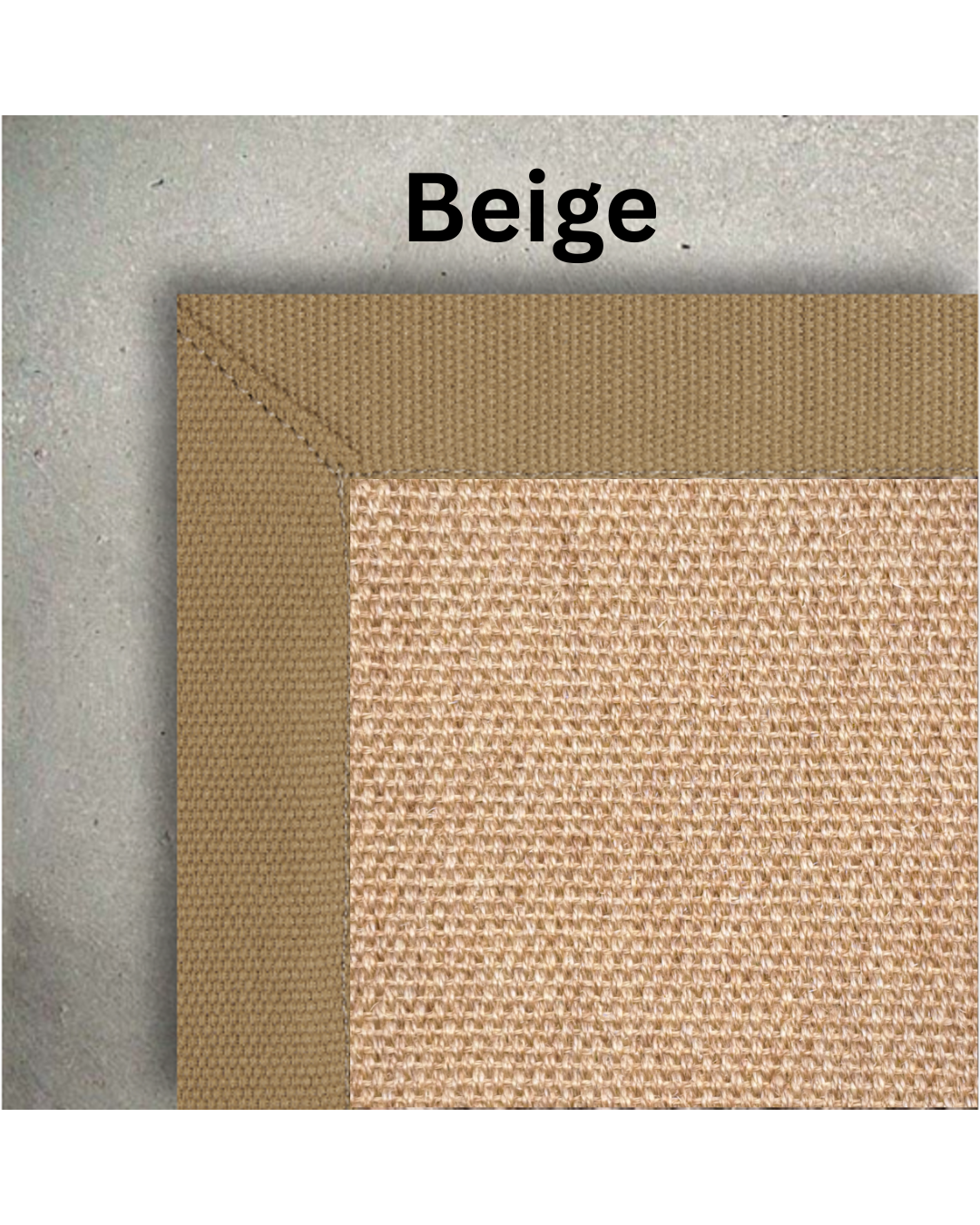 Custom Sisal Panama Kalahari Rug