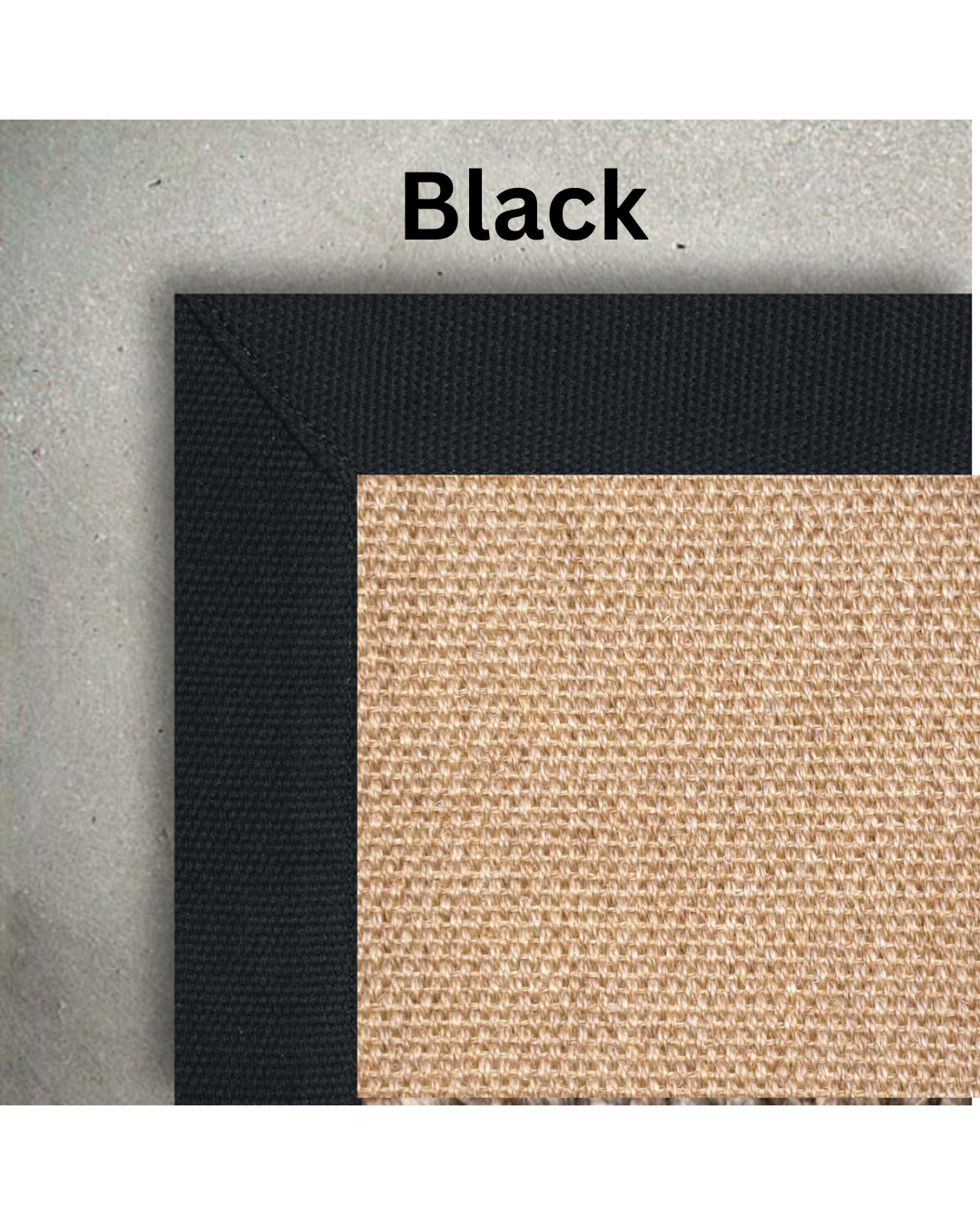 Custom Sisal Panama Kalahari Rug