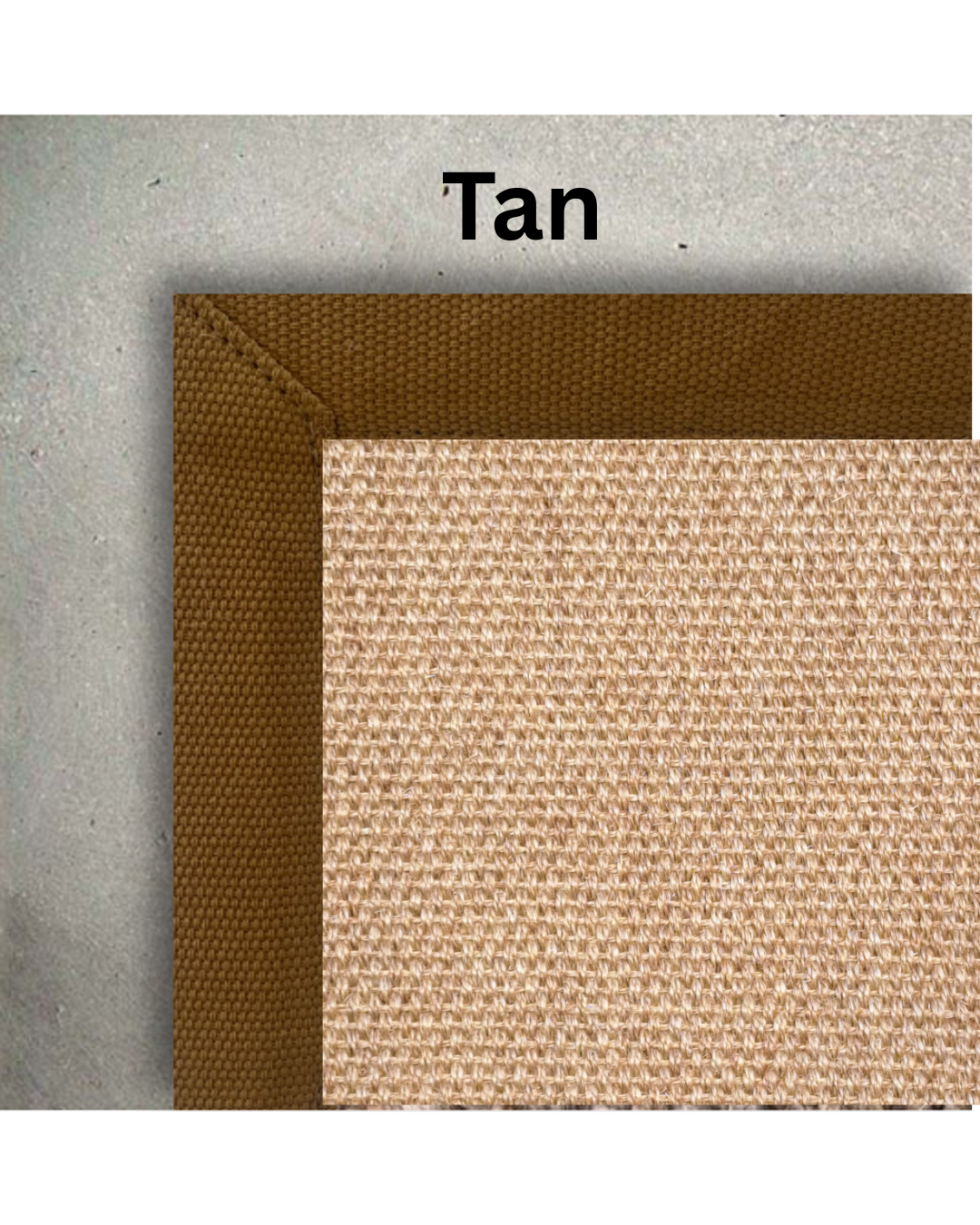 Custom Sisal Panama Kalahari Rug