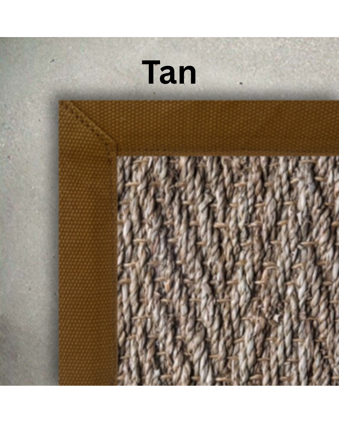 Custom Seagrass Herringbone Rug