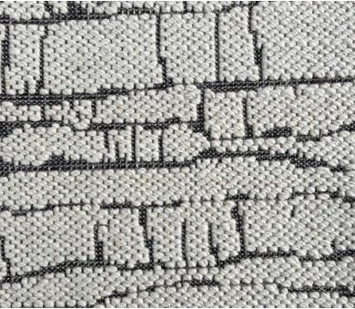 Custom Jute Wood Erosion Rug