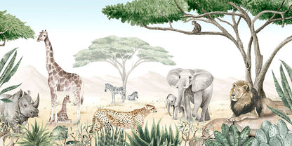 Savannah Jive Wallpaper Mural