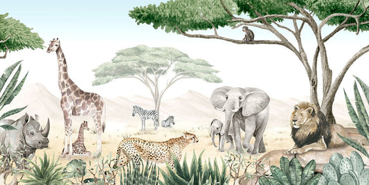 Savannah Jive Wallpaper Mural