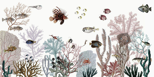 Roaring Reef Wallpaper Mural