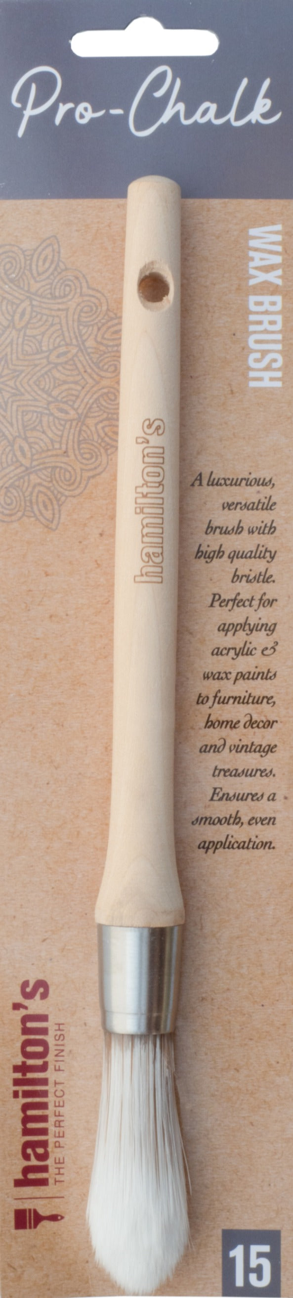 Pro-chalk wax brush