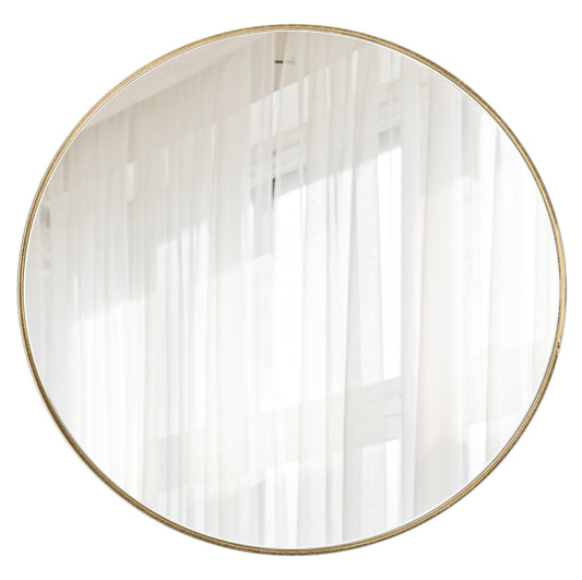 round frameless mirror