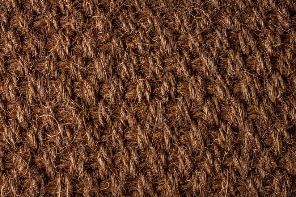 Coir Round Rug Coir Boucle Rug | Natural Coir Indoor Rug | Greenhaus