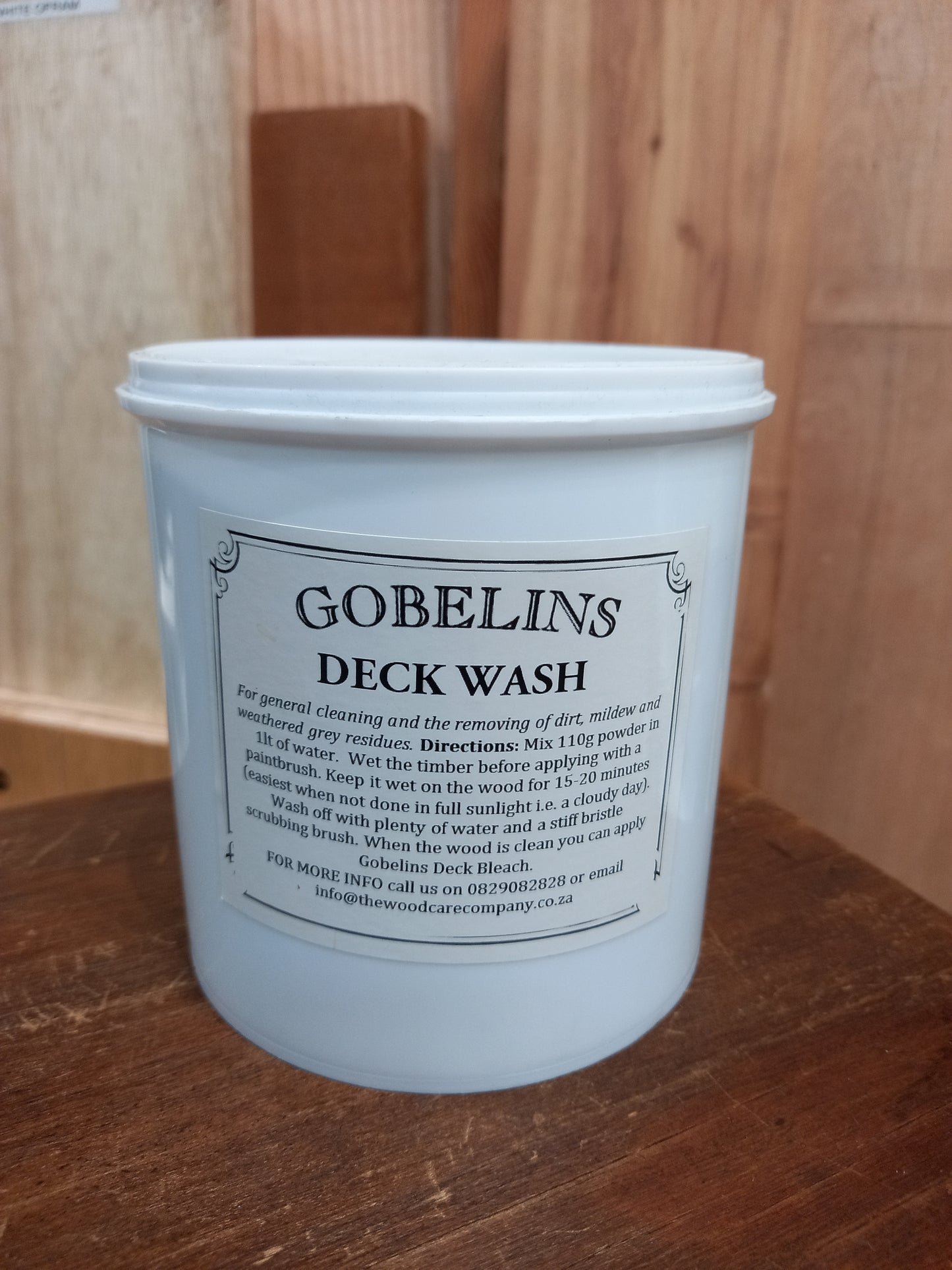 Gobelins Deck wash