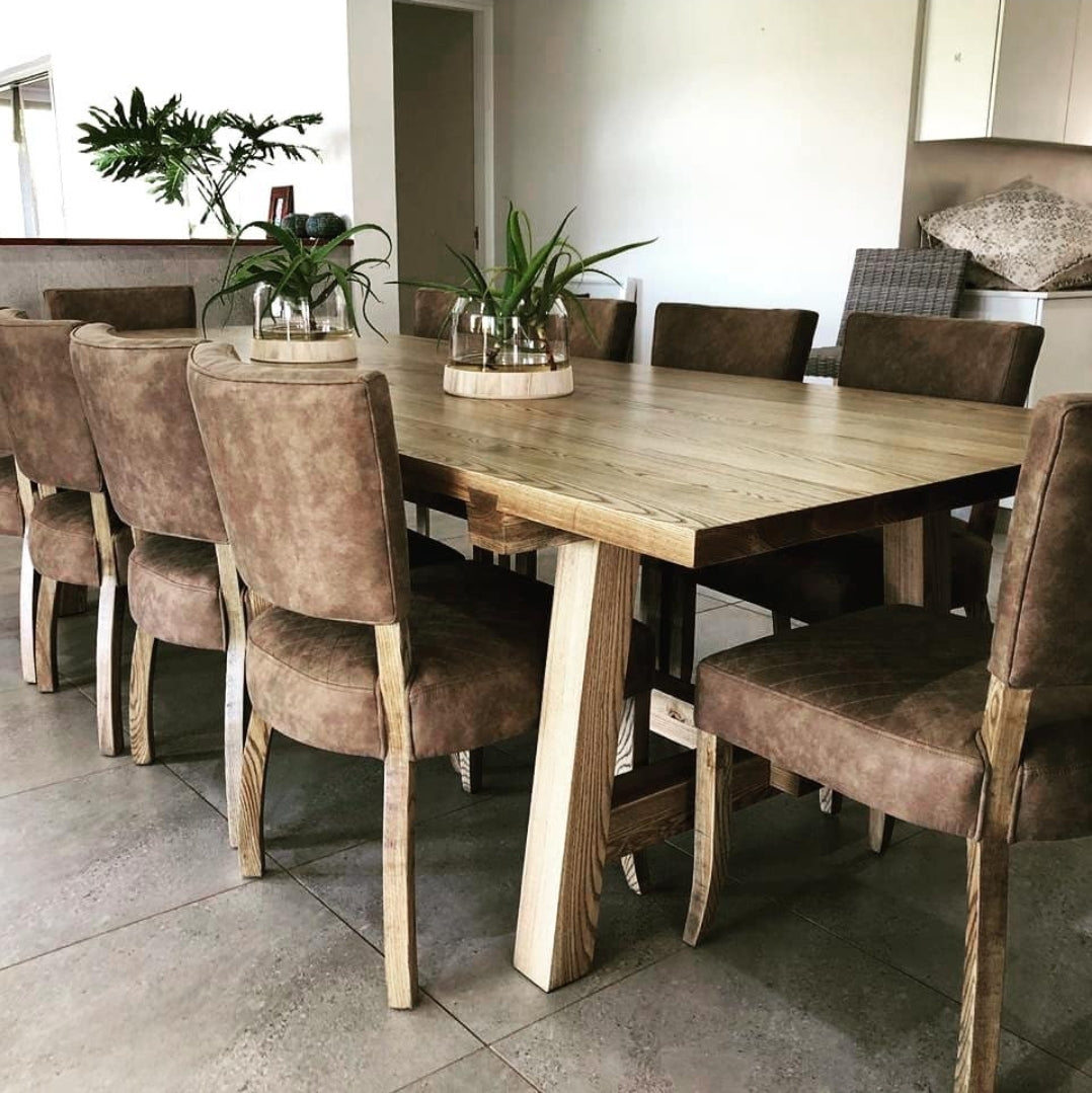 Custom Wood Dining Table Furniture South Africa