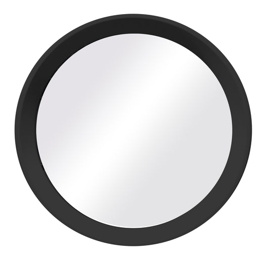 Round mirror - deep wedge profile