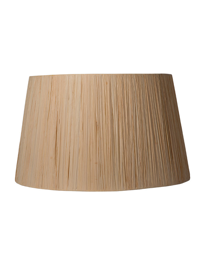 Raffia lamp shades