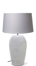 Load image into Gallery viewer, Ribbed Lamp Base White