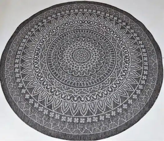 outdoor rug round