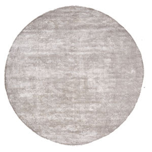 Plain Round plush rug - Spin Me Round