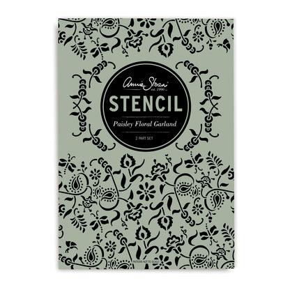 Annie Sloan StencilAnnie Sloan Stencil Paisley Floral Garden