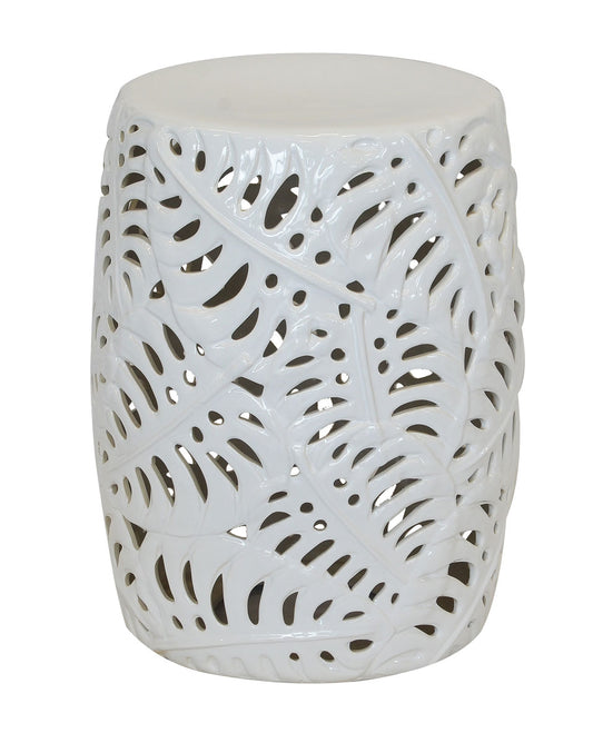 Side Table - Cutwork Leaves