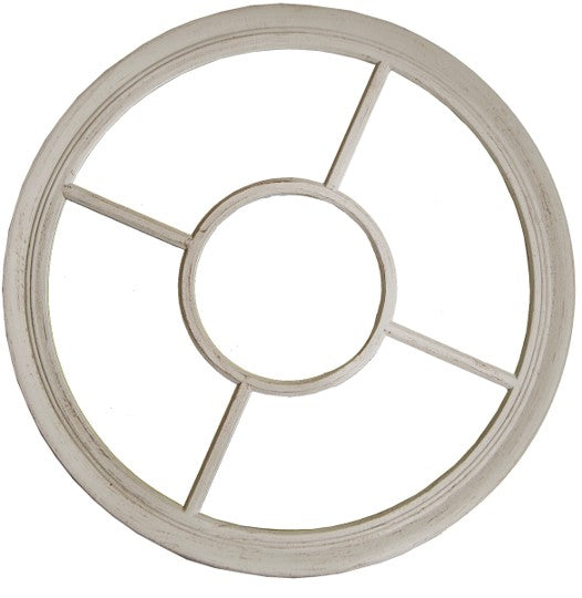 Round mirror - 700mm Weathered Grey