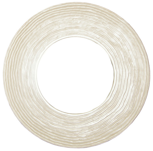 pearl white round mirror 1080mm